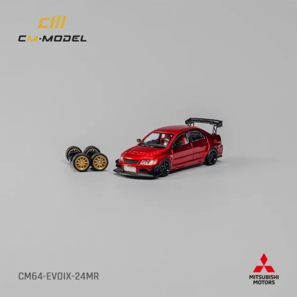 CM Model - Mitsubishi Lancer Evo IX Metallic Red