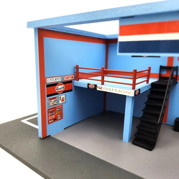 American Diorama - Gulf Garage Diorama Garaż - obrazek 5