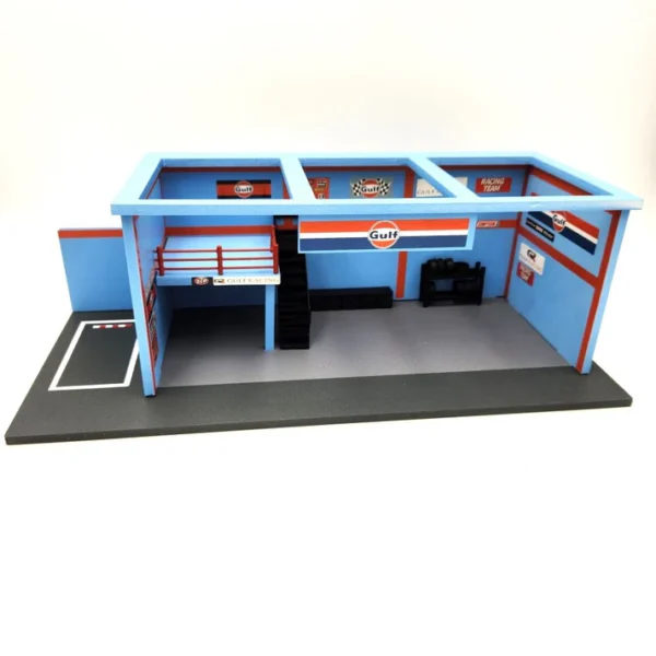 American Diorama - Gulf Garage Diorama Garaż
