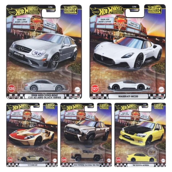 Hot Wheels - Zestaw Hot Wheels Premium Boulevard 5 Autek