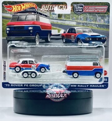 Hot Wheels Team Transport - '70 ROVER P6 GROUP 2 HW RALLY HAULER