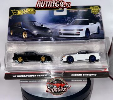 HOT WHEELS PREMIUM -2-PAK- '96 NISSAN 180SX TYPE X NISSAN SILEIGHTY