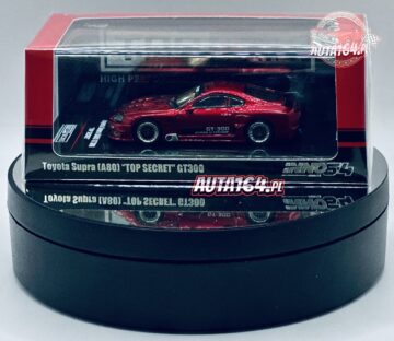 INNO64- TOYOTA SUPRA (A80) "TOP SECRET" GT300 [IN64-A80TS-RED]