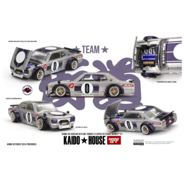 Mini GT - 165 Kaido House Nissan Skyline 2000 GT-R Kaido Works V1