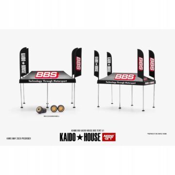 Mini GT -Kaido House- 199 BBS TENT V1 KHMG199