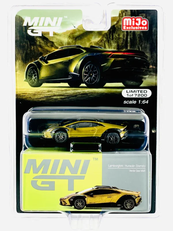 Mini GT - 779 Mijo Exclusive Lamborghini Huracán Sterrato Verde Gea Matt