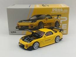 Pop Race - Mazda RX7 (FD3S) Re-Amemiya Widebody Yellow