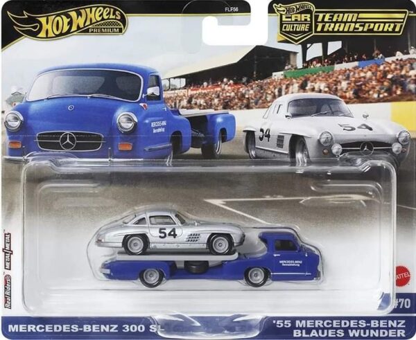 Hot Wheels - Mercedes-Benz 300SL + 55 Mercedes-Benz Blaues Wunder