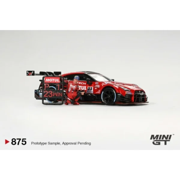 Mini GT – 875 Nissan GT-R (R35) With Matsuda Figure #23 Motul Autech Suzuka Winner 2021