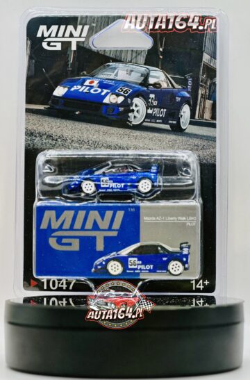 MINI GT - 1047BL - MAZDA AZ-1 LIBERTY WALK LB40 MGT01047-BL