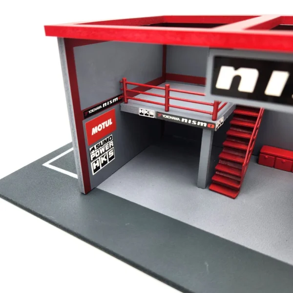 American Diorama - Nismo Garage Diorama Garaż - obrazek 4