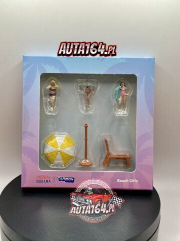 TARMAC - BEACH GIRLS AMERICAN DIORAMA - T64F-002-YL