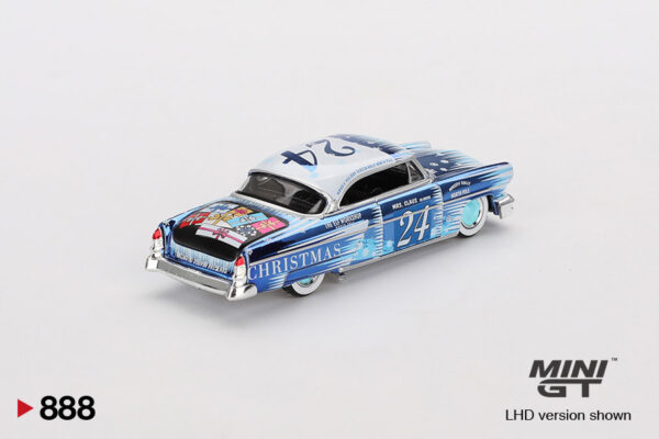 Mini GT - 888 Lincoln Capri Christmas Hot Rod By Tim Sadchikov Edition Limited 2024 - obrazek 3
