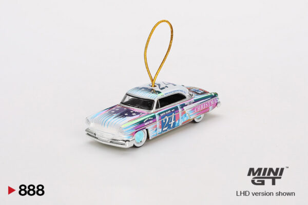 Mini GT - 888 Lincoln Capri Christmas Hot Rod By Tim Sadchikov Edition Limited 2024 - obrazek 4