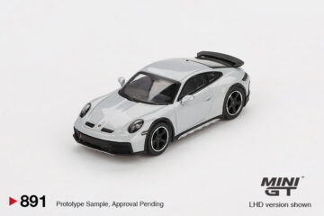 Mini GT - 891 PORSCHE 911 (992) DAKAR ICE  GRAY METALLIC 2023 MGT00891-L