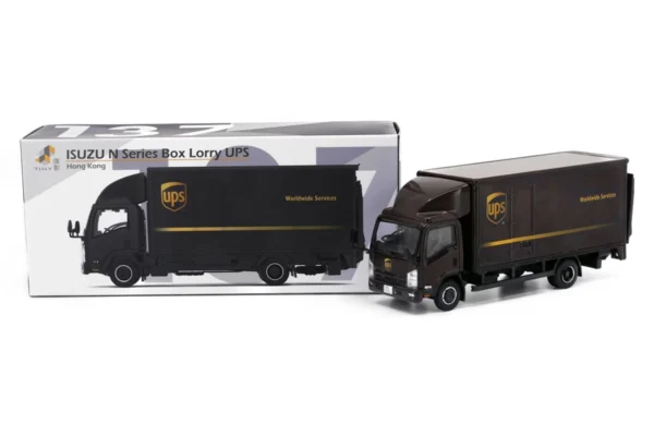 (Uszkodzone Opakowenie)Tiny City 137 - ISUZU N Series Box Lorry UPS